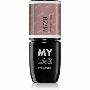 MYLAQ UV Gel Polish gelový lak na nehty odstín My Nude Mood 5 ml obraz