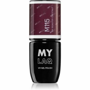 MYLAQ UV Gel Polish gelový lak na nehty odstín My Roaster Chestnut 5 ml obraz