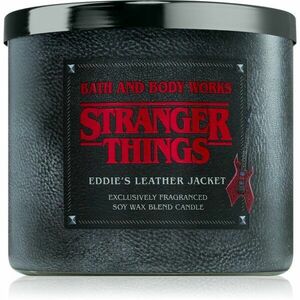 Bath & Body Works Stranger Things Eddie's Leather Jacket vonná svíčka 411 g obraz