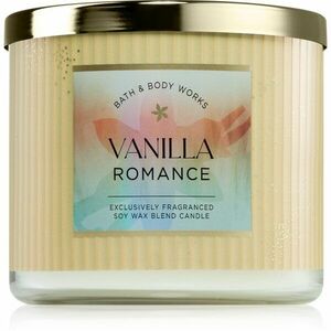 Bath & Body Works Vanilla Romance vonná svíčka 411 g obraz