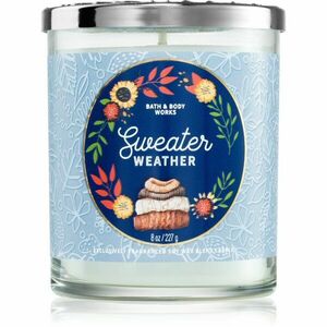 Bath & Body Works Sweater Weather vonná svíčka 227 g obraz