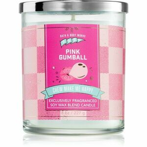 Bath & Body Works Pink Gumball vonná svíčka 227 g obraz