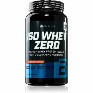 BioTechUSA Iso Whey Zero syrovátkový protein příchuť Salted Caramel 908 g obraz