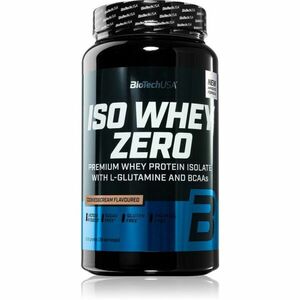 BioTechUSA Iso Whey Zero syrovátkový protein příchuť Cookies & Cream 908 g obraz