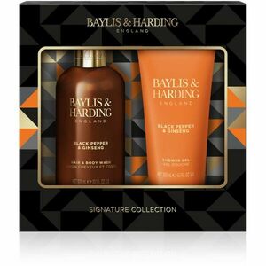 Baylis & Harding Black Pepper & Ginseng dárková sada do sprchy pro muže obraz