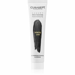 Curasept White Lux Toothpaste bělicí zubní pasta s aktivním uhlím 75 ml obraz