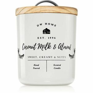 DW Home Farmhouse Coconut Milk & Almond vonná svíčka 241 g obraz