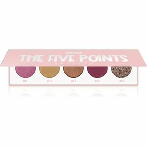 Miyo Eyeshadow The five points paletka očních stínů odstín 27 Purple heart 1 ks obraz