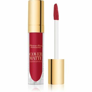 Pierre René Cover Matte matná tekutá rtěnka odstín 01 True Red 5 ml obraz