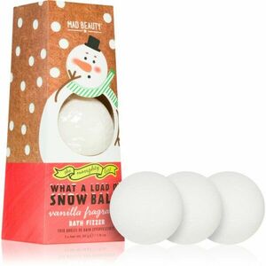 Mad Beauty The Naughty List Snow Balls šumivá koule do koupele 3x50 g obraz