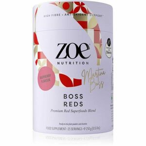 ZOE Boss Reds prášek pro vaši pohodu příchuť Raspberry 250 g obraz