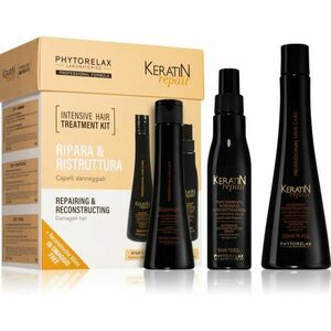 Phytorelax Laboratories Keratin Repair dárková sada (pro poškozené vlasy) obraz