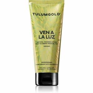 Tannymaxx Tulumgold Ven A La Luz Natural Tanning Lotion Medium opalovací krém do solária 200 ml obraz