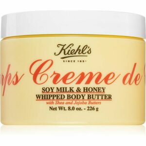 Kiehl's Creme de Corps Soy Milk & Honey Whipped Body Butter tělové máslo s bambuckým máslem 226 g obraz