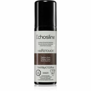 Echosline Hairetouch Hairtouch sprej pro okamžité zakrytí odrostů Dark Chestnut 75 ml obraz