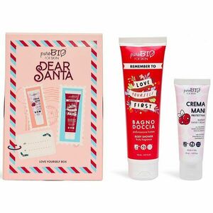 puroBIO Cosmetics Dear Santa Love yourself Box dárková sada na tělo 2 ks obraz