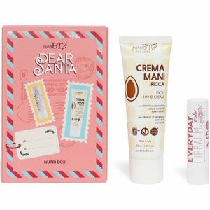 puroBIO Cosmetics Dear Santa Nutri Box dárková sada 2 ks obraz