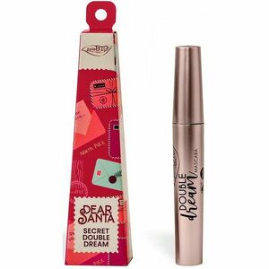 puroBIO Cosmetics Dear Santa SECRET dlouhotrvající řasenka v dárkovém balení 10 ml obraz