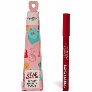 puroBIO Cosmetics Dear Santa SECRET dlouhotrvající tužka na rty v dárkovém balení odstín 013 3 g obraz