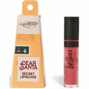 puroBIO Cosmetics Dear Santa SECRET dlouhotrvající lesk na rty v dárkovém balení odstín 044 4.4 ml obraz