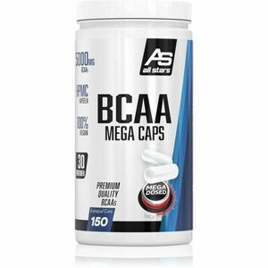 All Stars BCAA Mega Caps komplex aminokyselin vegan 150 cps obraz