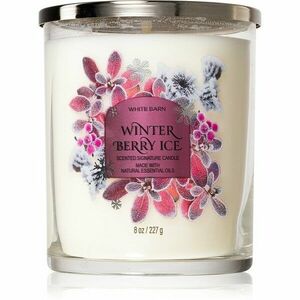 Bath & Body Works Winter Berry Ice vonná svíčka 227 g obraz