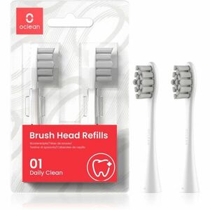 Oclean Brush Head Standard Clean náhradní hlavice pro zubní kartáček P2S6 W02 White 2 ks obraz