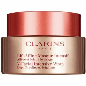 Clarins V-Facial Intensive Wrap rozjasňující pleťová maska 75 ml obraz