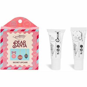 puroBIO Cosmetics Dear Santa SECRET dárková sada na rty 2 ks obraz