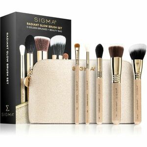 Sigma Beauty Brush Set Radiant Glow cestovní sada štětců s taštičkou obraz