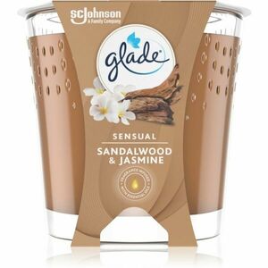 GLADE Sensual Sandalwood & Jasmine vonná svíčka 129 g obraz