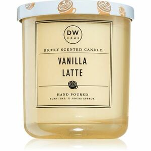 DW Home Signature Vanilla Latte vonná svíčka 266 g obraz