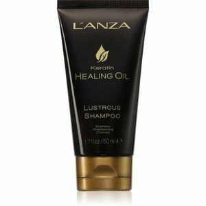 L'anza Keratin Healing Oil Lustrous Shampoo revitalizační šampon pro poškozené vlasy 50 ml obraz