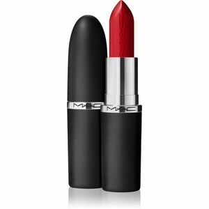 MAC Cosmetics MACximal Sleek Satin Lipstick krémová hydratační rtěnka odstín BRAVE RED 3.5 g obraz