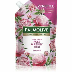 Palmolive Sensorial Escape Moroccan Rose & Peony tekuté mýdlo na ruce náhradní náplň 500 ml obraz