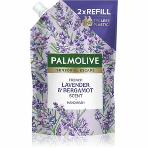 Palmolive Sensorial Escape French Lavender & Bergamot tekuté mýdlo na ruce náhradní náplň 500 ml obraz