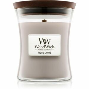 Woodwick Wood Smoke vonná svíčka s dřevěným knotem 275 g obraz