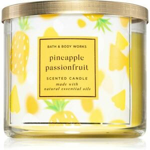 Bath & Body Works Pineapple Passionfruit vonná svíčka 411 g obraz