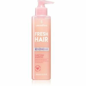 Lee Stafford Fresh Hair Pink Clay hloubkově čisticí šampon pro všechny typy vlasů 200 ml obraz