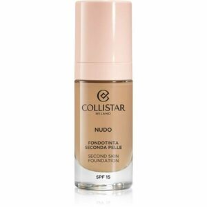 Collistar NUDO Second Skin Foundation SPF 15 rozjasňující hydratační make-up s vyhlazujícím efektem odstín 3N Naturale 30 ml obraz