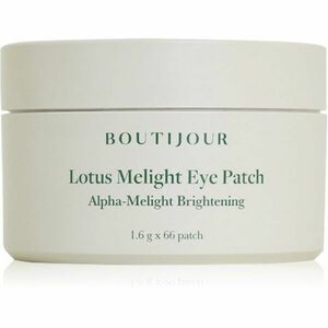 BOUTIJOUR Lotus Melight Eye Patch hydrogelová maska na oční okolí proti vráskám a tmavým kruhům 33 pár obraz