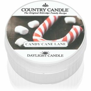 Country Candle Candy Cane Lane čajová svíčka 42 g obraz