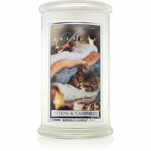 Kringle Candle Kittens & Cashmere vonná svíčka 624 g obraz