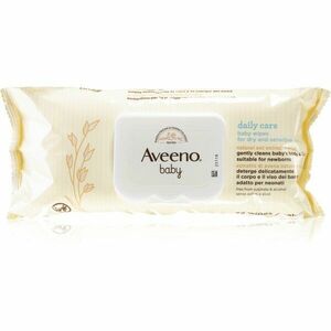 Aveeno Baby Wipes vlhčené ubrousky pro děti od narození 72 ks obraz