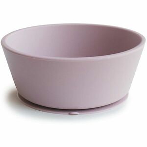 Mushie Silicone Suction Bowl silikonová miska s přísavkou Soft Lilac 1 ks obraz