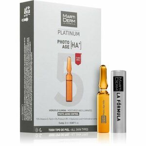 MartiDerm Platinum Photo Age HA+ sérum proti stárnutí pleti v ampulích 5x2 ml obraz