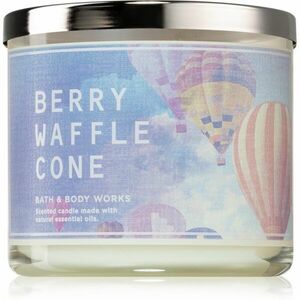 Bath & Body Works Berry Waffle Cone vonná svíčka I. 411 g obraz