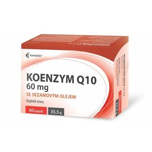 Noventis Koenzym Q10 60 mg se sezamovým olejem 60 kapslí obraz