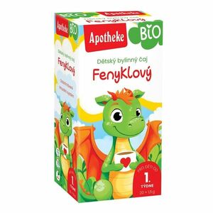 Apotheke BIO Dětský čaj fenyklový nálevové sáčky 20x1, 5 g obraz