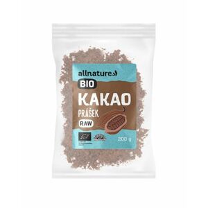 Allnature Kakaový prášek BIO RAW 200 g obraz